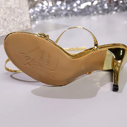 Golden Goddess Heels